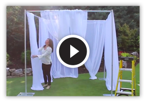 Wedding Canopy Set Up Video