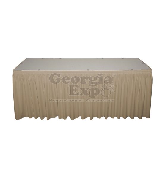 beige poly premier skirting