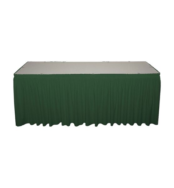 hunter green poly premier skirting