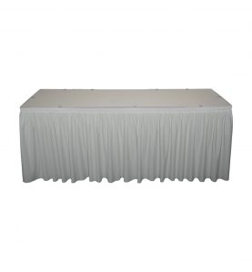 silver poly premier skirting