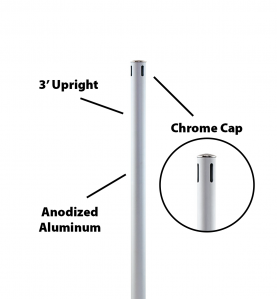 1.5" Fixed Height Uprights