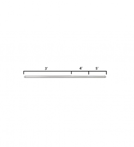 Premier Drape Support (Crossbar) - 3' – 5'