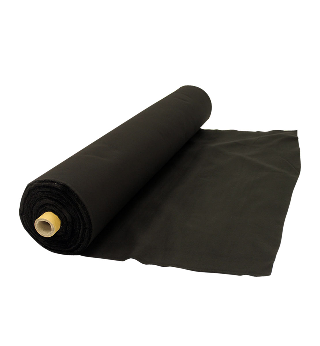 Wholesale Luxor Stretch Egyptian Cotton Fabric Black 100 yard rolls