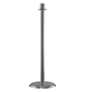 lobby stanchion polished chrome