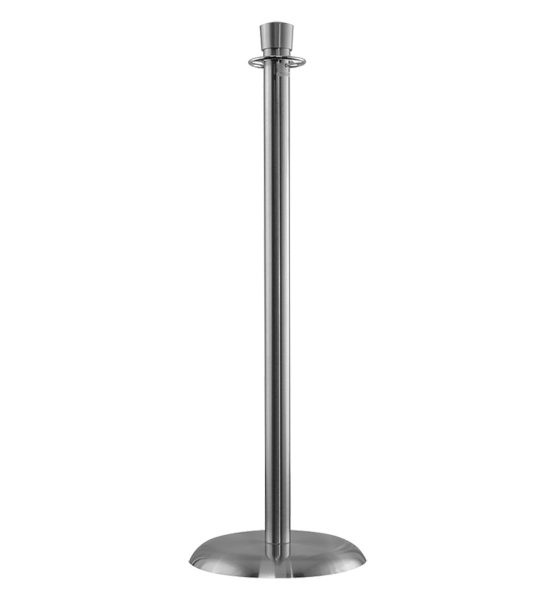 lobby stanchion polished chrome