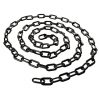 black plastic stanchion chain