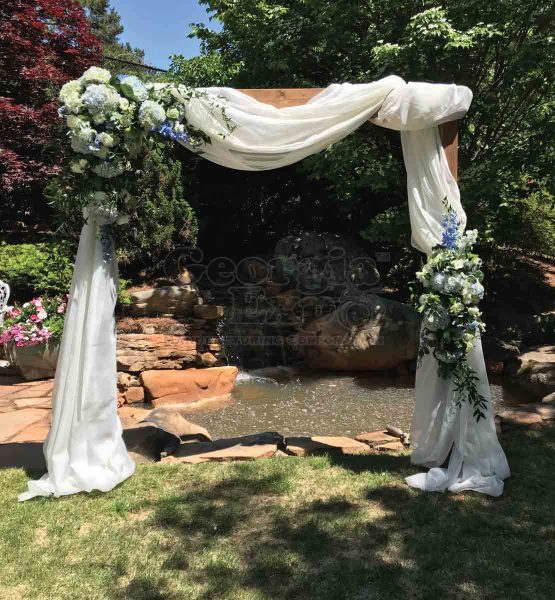 Sheer Arbor Wedding