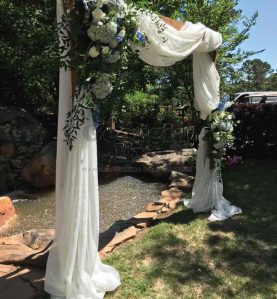 Sheer Arbor Wedding