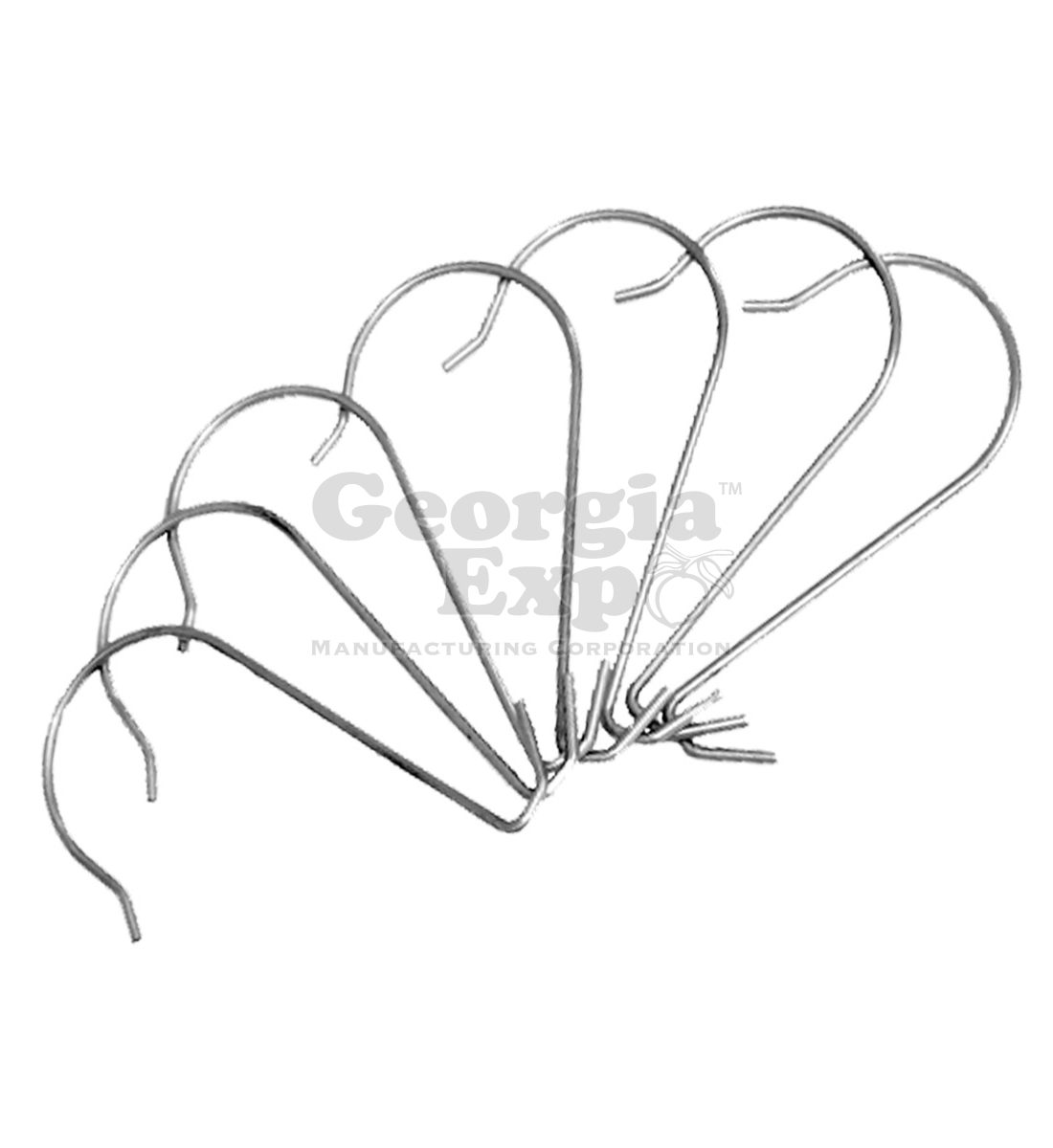 "S" Sign Hooks Box of 100Accessories, Trade Show Equipment