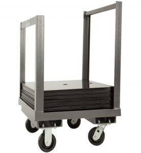 screw in base cart silver