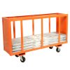 easel cart orange