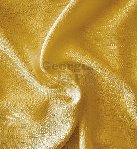 Yellow banjo drape