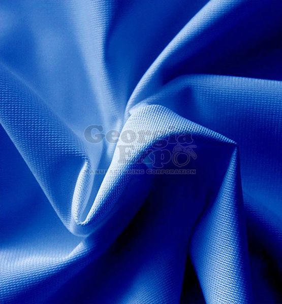 poly premier drape expo blue