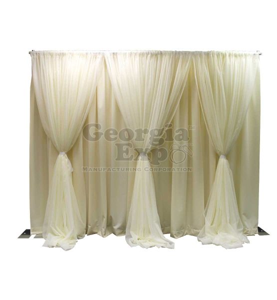 7 in 1 designer kit for wedding backdrop white sheer