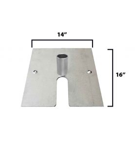 Alternative view of Slip-Fit Base 16" x 14"
