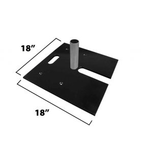 Slip Fit Bases – Heavy Duty