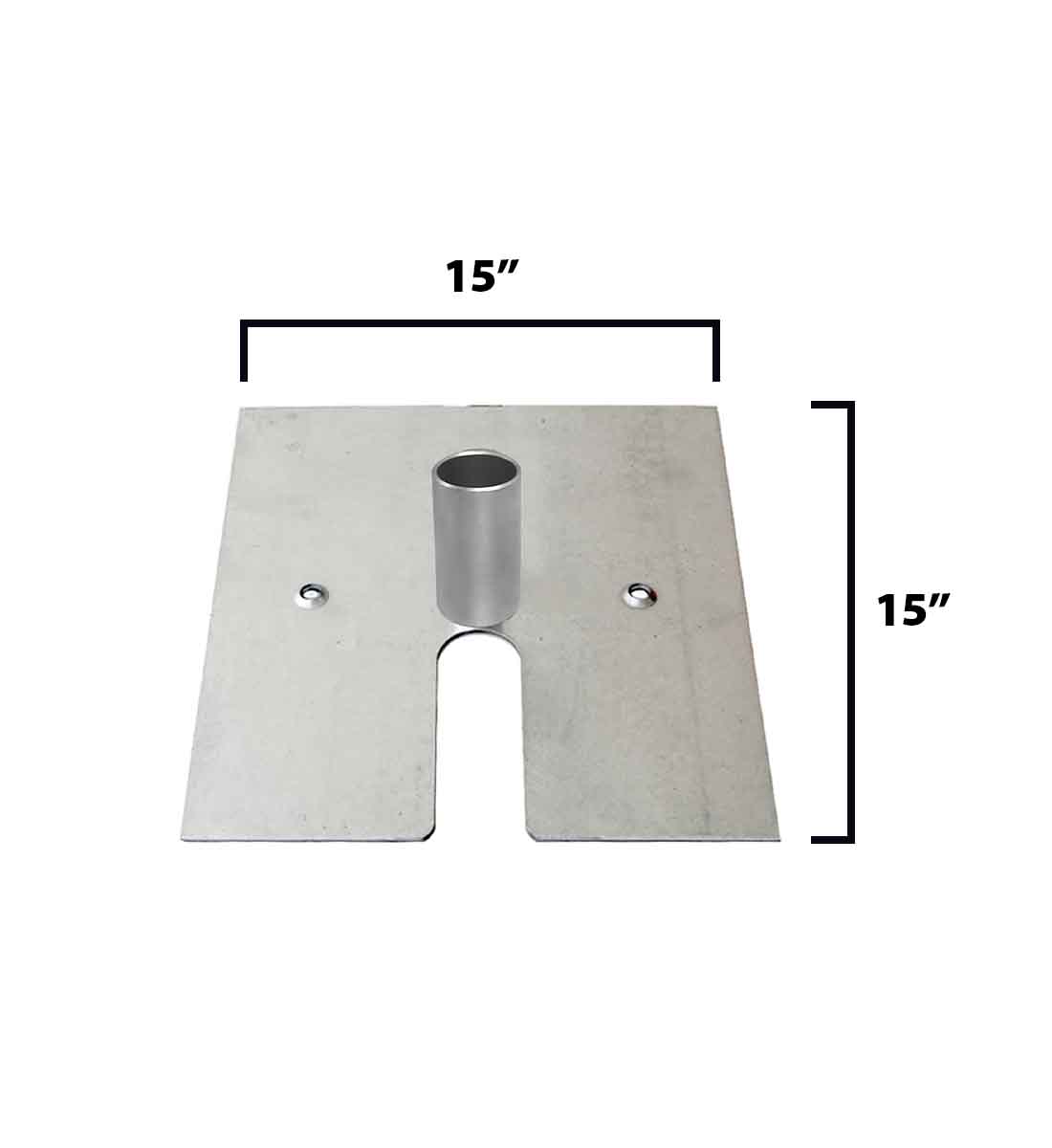 Slip-Fit Base 15" x 15" - Image 2