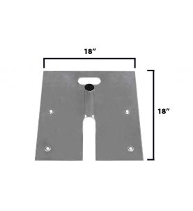 Alternative view of Slip-Fit Base 18" x 18"