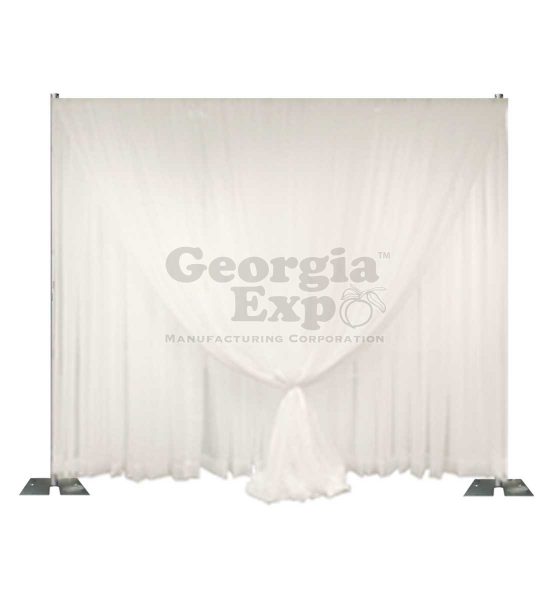 Double Layer Sheer Wedding BackdropWedding and Event Equipment, Pipe