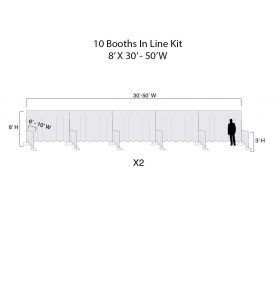 In line Booths Kit