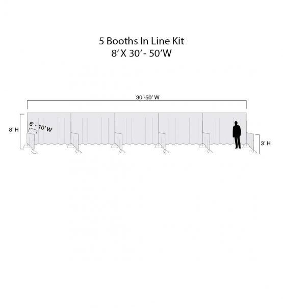 In line Booths Kit