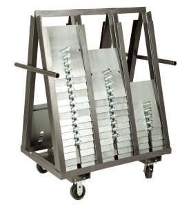 A frame slip fit base cart