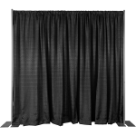 8ft High Pipe and Drape Backdrop Kit