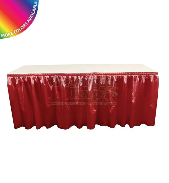 Clearance Poly Knit Table Skirting