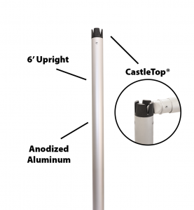 1.5" Fixed Height Uprights