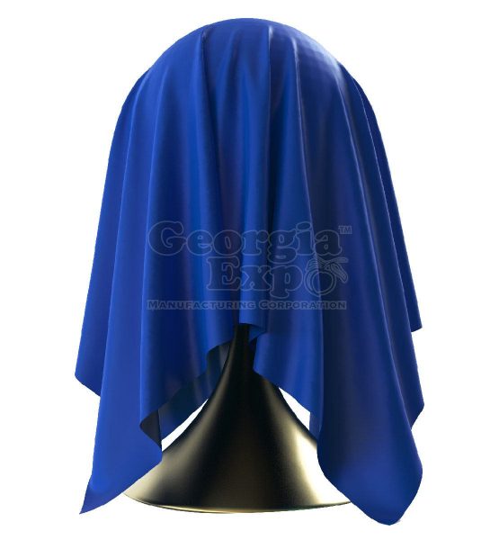 Unveiling Cloth Statue Blue