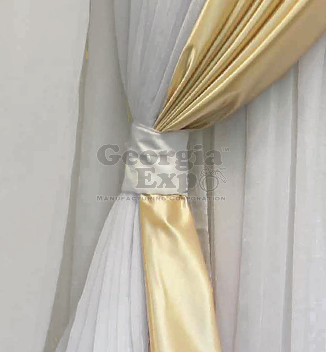 drapery tie backs metal