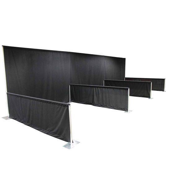 soft wall inline booths