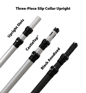 Alternative view of 2″ Telescoping Three-Piece Slip-Collar Upright