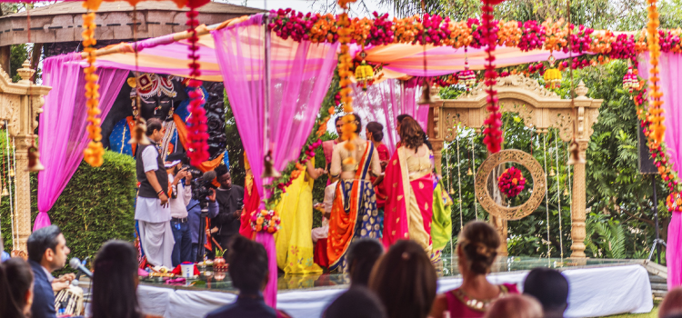 mandap in use