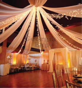 Ceiling Drape In Use