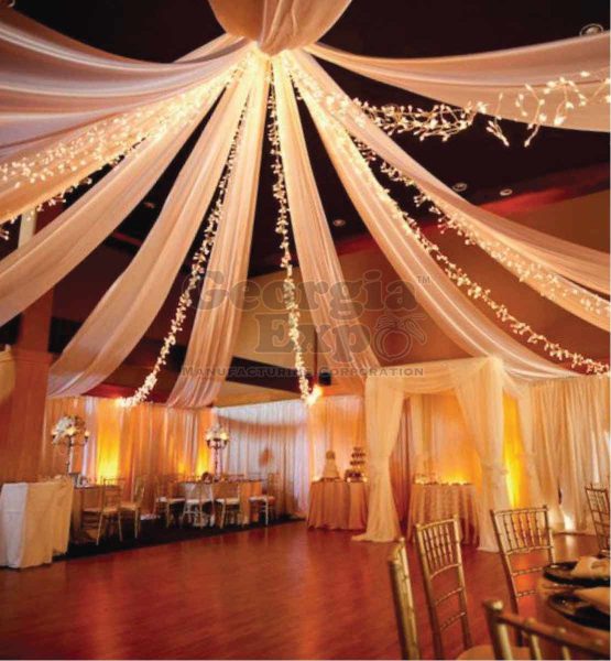 Ceiling Drape In Use