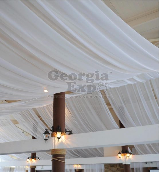 Ceiling Drape In Use