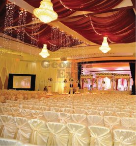 Ceiling Drape In Use