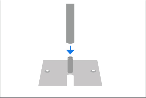 How to Setup Pipe and Drape Step 2