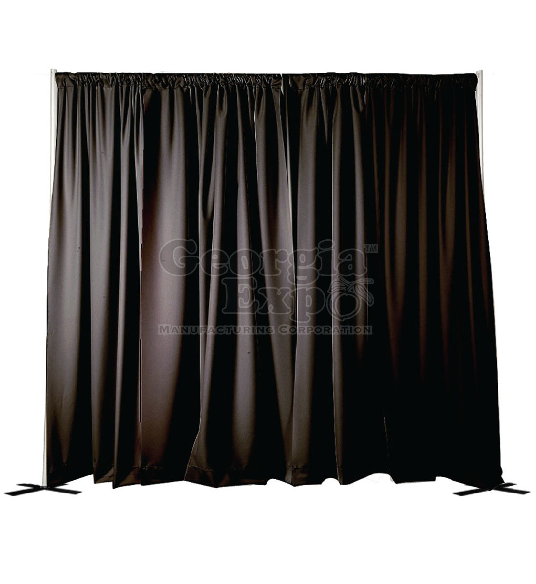 Portable Pipe And Drape Backdrop Kit 8ft X 10ft Georgia Expo
