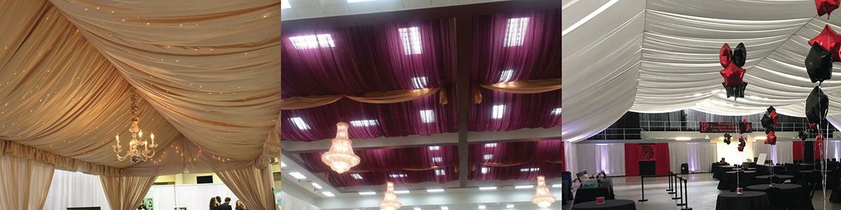 Ceiling Drape Georgia Expo