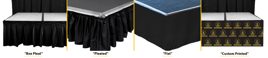 Stage Skirting Options