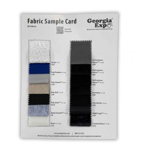Fabric Sample Card