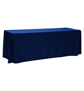 Fitted Table Cover Navy Blue