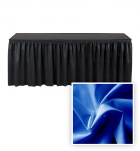 expo blue poly premier skirting