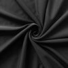 Poly Stretch Drape Black