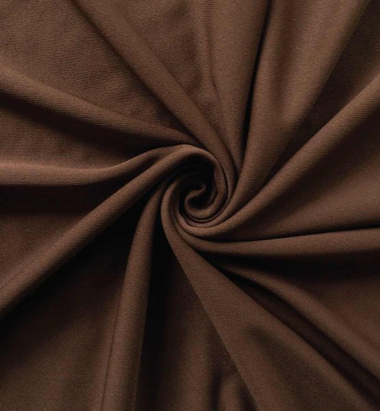 Poly Stretch Drape Chocolate