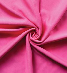 Poly Stretch Drape Hot Pink