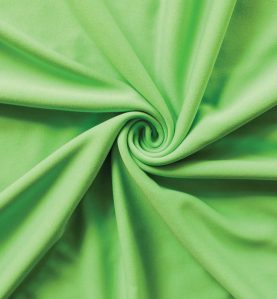 Poly Stretch Drape Lime Green