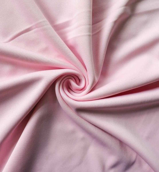 Poly Stretch Drape Pale Pink